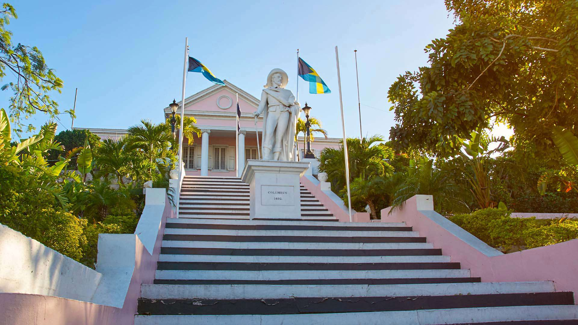 1920X1080 Bahamas Christopher Columbus Monument Nassau