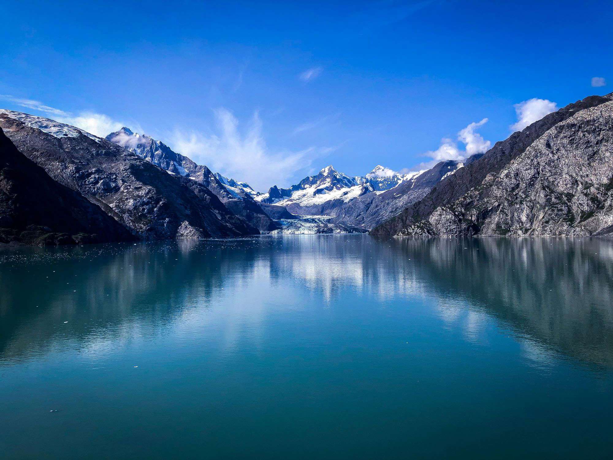 Gletsjer sø i Alaska