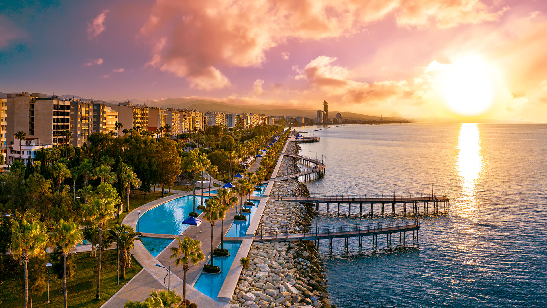1902X1080 Limassol Sunset