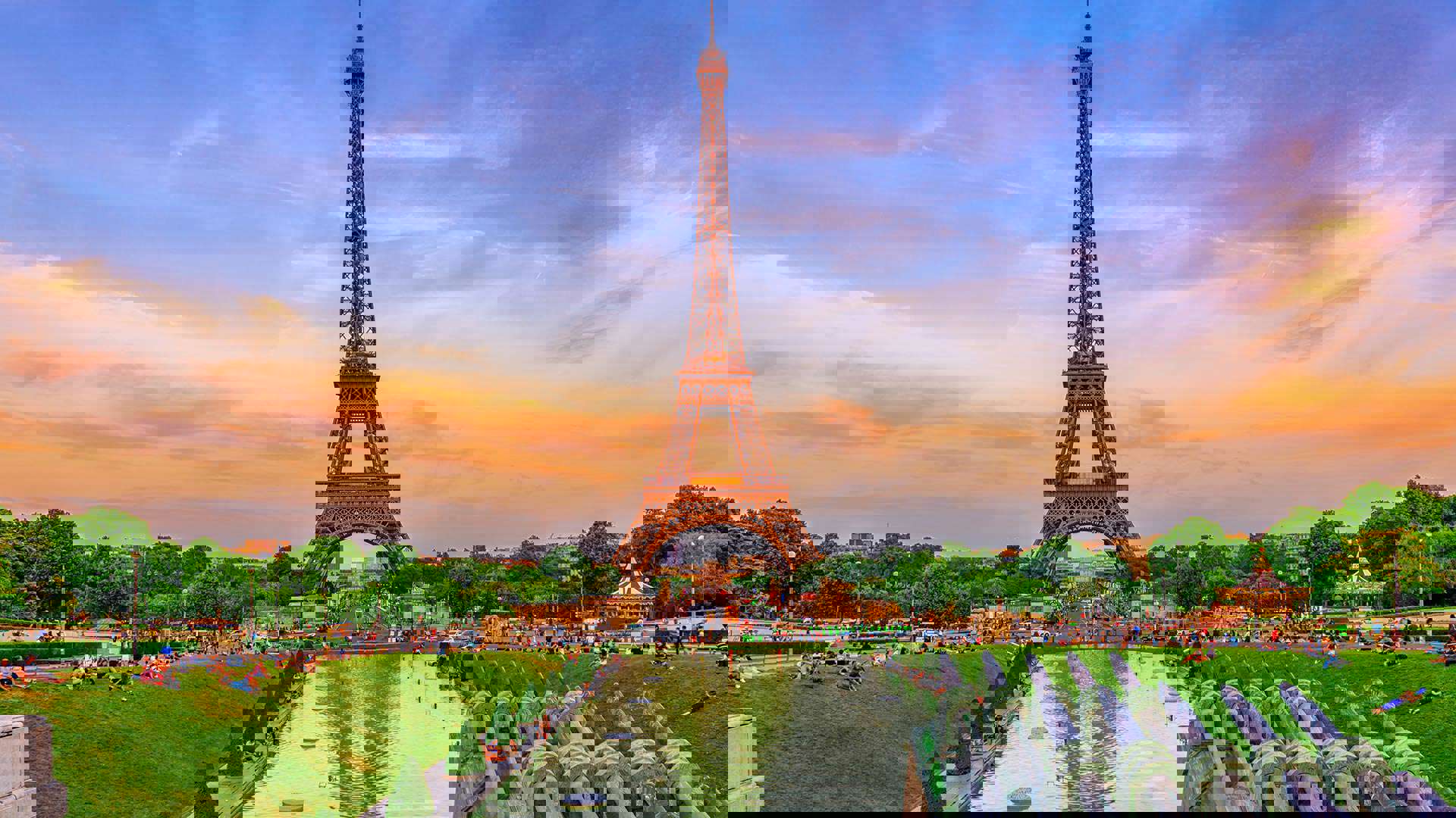 Paris Eiffeltower Stemning