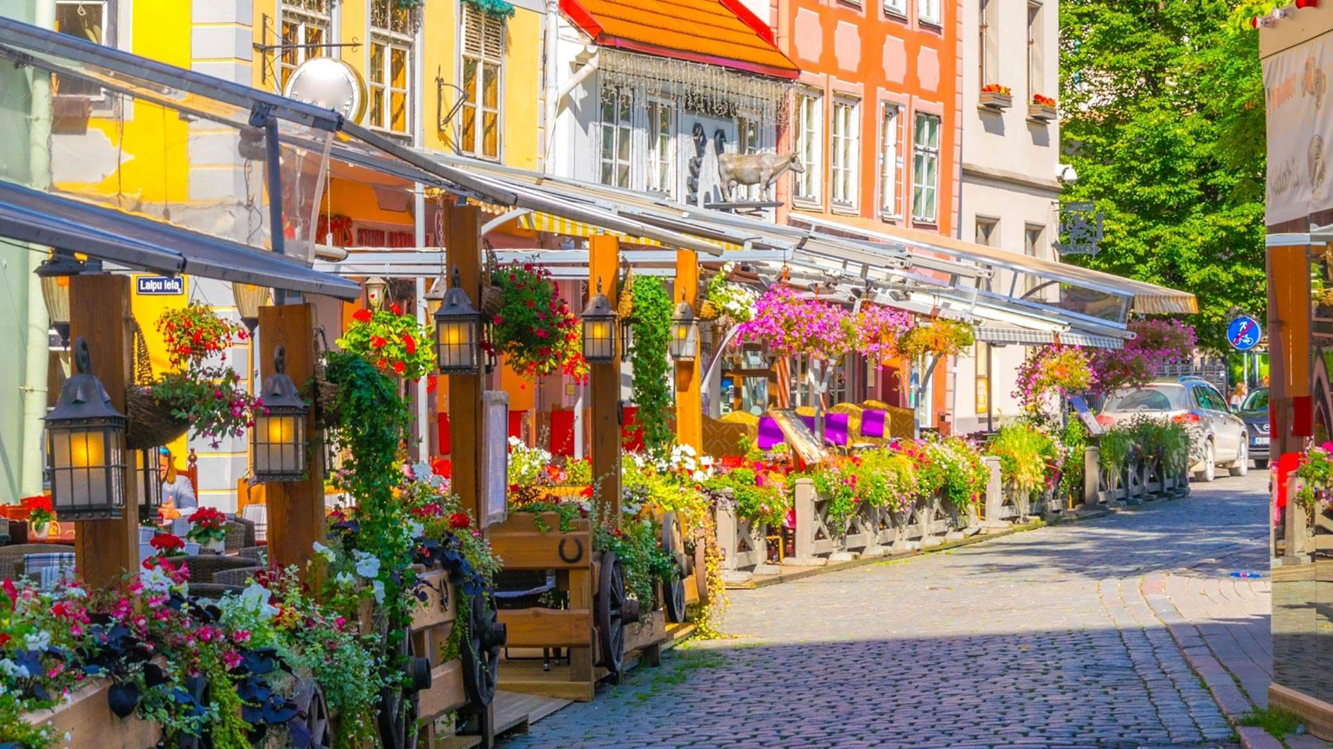 Riga Hyggelig Blomstergade